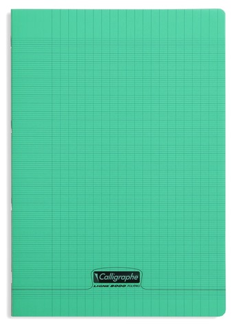 Cahier Polypro Jaune CALLIGRAPHE 21x29,7 96p Grands Carreaux Séyès 90g :  Chez Rentreediscount Fournitures scolaires